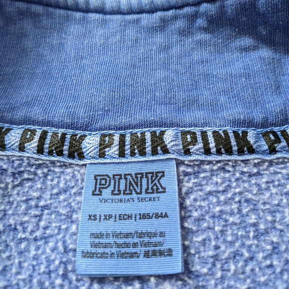 PINK Quarter Zip Sweater - Picture 6 of 10